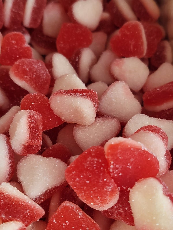 Petits cœurs fraise sucré DLC: 05/2026